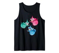 Disney Sleeping Beauty Good Fairies Flora Fauna Merryweather Débardeur