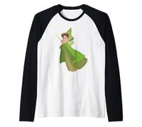 Disney Sleeping Beauty Good Fairy Fauna Costume Manche Raglan