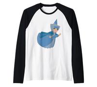 Disney Sleeping Beauty Good Fairy Merryweather Costume Manche Raglan
