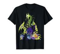 Disney Sleeping Beauty Maleficent Dragon Silhouette T-Shirt
