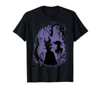 Disney Sleeping Beauty Maleficent Dragon Silhouette T-Shirt