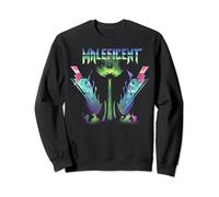 Disney Sleeping Beauty Maleficent Neon Retro Sweatshirt