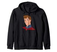 Disney Sleeping Beauty Prince Phillip Big Face Costume Sweat à Capuche