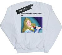 Disney - "Sleeping Beauty" Sweat-shirt pour filles BI12360 (116) (Blanc)