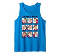 Disney Snow White Current Mood Always Grumpy Débardeur, Homme, Saphir, S