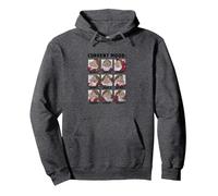 Disney Snow White Current Mood Always Grumpy Sweat à Capuche, Unisexe pour adultes, Chiné Foncé, M