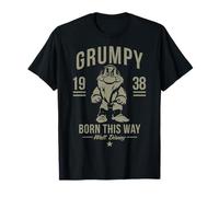 Disney Snow White Grumpy Born This Way 1938 T-Shirt
