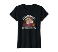 Disney Snow White Grumpy I Had Fun Once It Was Awful T-Shirt, Femme, Noir, L