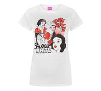 Disney Snow White & The Seven Dwarfs Blanc Princess T-shirt à manches courtes Fe