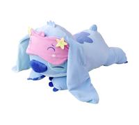 Disney Snuglets Wellbeing Stitch Peluche 40 cm Convient aux Enfants dès Les Premiers Mois de Vie