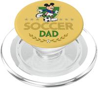 Disney Soccer Dad Sports Mickey Mouse Father's Day Tee PopSockets PopGrip pour MagSafe