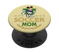 Disney Soccer Mom Sports Mickey Mouse Mother's Day Tee PopSockets PopGrip Adhésif