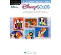Disney Solos For Clarinet/Tenor Sax - Play Along With A Full Symphony Orchestra! (Bk/Online Audio)