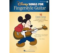 Disney Songs for Fingerstyle Guitar: 15 Classic Songs Arranged by Solo Guitar in Standard Notation and Tablature