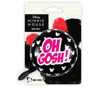 Disney Sonnette de vélo Minnie Mouse Oh Gosh ! Junior 8 cm noir/rose