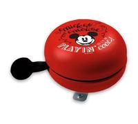 Disney Sonnette De Vélo Mickey Mouse Retrojunior 80 Mm Acier Rouge Multicolore