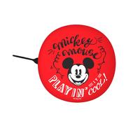 Disney Sonnette de vélo Mickey Mouse Retrojunior 80 mm acier rouge – Vélo loisir enfant