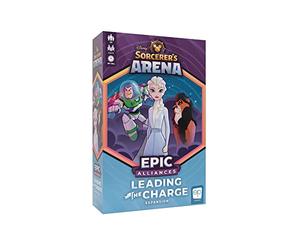 Disney Sorcerer’s Arena: Epic Alliances Leading The Charge Expansion | Featuring Buzz Lightyear; Scar; and Elsa | Officially-Licensed Disney Strategy & Family Board Game