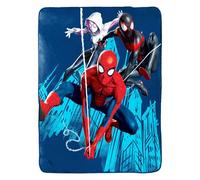 Disney Spiderman 100 x 150 cm Couverture en peluche douce - Douce, chaude, parfaite pour les enfants ou les adultes - Superbe design d'équipe