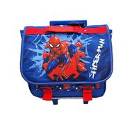 Disney Spiderman - Cartable à roulettes Bleu-Fonce 260217