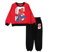Disney Spiderman, Ensemble 2 Pièces, Sweater + Jogging, Enfants, (2 à 14 Ans), Mixte, Garçon, Fille, Doux, Mignon, Chaud, Sweat Shirt + Pantalon, Modèle SP S 52121560 S1-6A