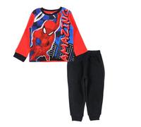 Disney Spiderman, Ensemble Pyjama, 2 Pièces, Sweater + Jogging, Enfants, (2 à 14 Ans), Mixte, Garçon, Fille, Doux, Mignon, Chaud, Sweat Shirt + Pantalon, Modèle SP S 52041717 S2-6A