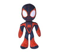 Simba Peluche Disney Marvel Miles Morales – Yeux qui brillent dans le noir – 25 cm