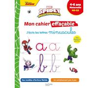 Disney - Spidey et ses amis extraordinaires - Mon cahier effaçable - J'écris les minuscules - Hachette Education - Hachette Education - cartonné - Scolaire / Universitaire