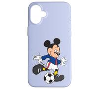 Disney Sports Mickey Mouse Soccer Team Player Football Coque pour iPhone 16 Plus