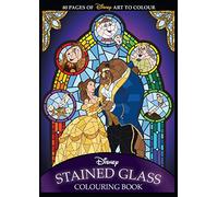 Disney: Stained Glass Adult Colouring Book