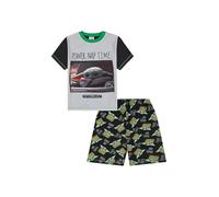 Disney Star Wars Baby Yoda The Mandalorian Power Nap Pyjama court pour garçon - Gris - 10 ans