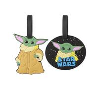 Disney Star Wars Baby Yoda VT700241L.PH Lot de 2 étiquettes à Bagages Multicolore