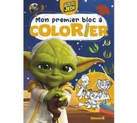 Disney Star Wars - Les Aventures des Petits Jedi - Mon premier bloc à colorier - Livre de coloriage - Dès 3 ans