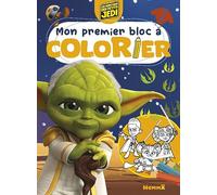 Disney Star Wars - Les Aventures des Petits Jedi - Mon premier bloc à colorier - Livre de coloriage - Dès 3 ans