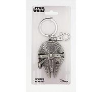 Disney Porte-clés métal Star Wars Millennium Falcon en étain