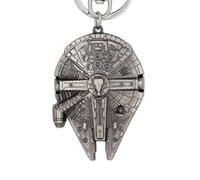 Disney Porte-clés métal Star Wars Millennium Falcon en étain