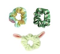 Disney Star Wars The Mandalorian The Child Green 3pc Hair Scrunchie Set VE700268L