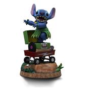 DISNEY STATUE STITCH HULA ALOHA 17 cm IRON STUDIOS