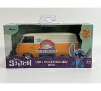 Disney Stitch 1961 Volkswagen Bus Surf Shack 12 Cm Long Jada 253072003 36144