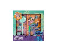 Disney Stitch Journal intime Kit de bricolage pour enfants - Super Diary Deco - Avec autocollants, tampons et paillettes - Cadeau créatif pour filles à partir de 3 ans - Papeterie DIY Journal intime