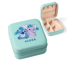 Disney Stitch and Angel Aloha Petite boîte à bijoux carrée