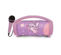 Disney Stitch Angel - Haut-parleur - pour utilisation mobile - sans fil - Bluetooth - rose