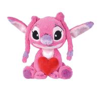 Disney Stitch Angel Heart Plush Toy 25cm Simba