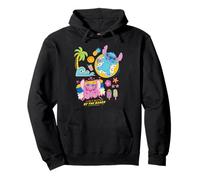 Disney Stitch & Angel Life's Better by the Beach Summer Trip Sweat à Capuche