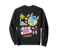 Disney Stitch & Angel Life's Better by the Beach Summer Trip Sweatshirt