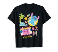Disney Stitch & Angel Life's Better by the Beach Summer Trip T-Shirt