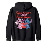 Disney Stitch & Angel Valentine "You Are My Love Experiment" Sweat à Capuche