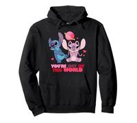 Disney Stitch & Angel You're Out of This World Valentine's Sweat à Capuche