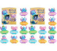 Disney Stitch Attachmeez Figurine à Collectionner 5 cm, Boîte Mystère, S’Attache aux Tasses, Livres, Tablettes et Plus, Jouet pour Fans, Collectionneurs et Enfants dès 3 Ans - Just Play (Lot de 2)
