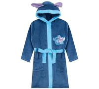 Disney Stitch bathrobe for girls | Lilo and Stitch girl dress | Angel dress | Fleece bathrobe | Blue 5-6 yearsBleu 11-12 ans